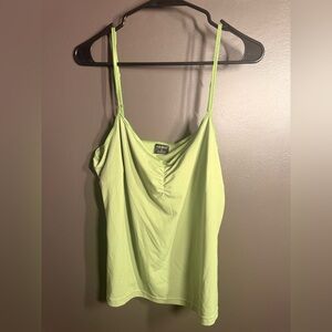 Tribal Lime Green Camisole Top Large